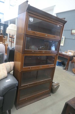 Lot 5128 - Lebus five tier bookcase