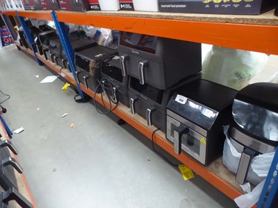 Lot 3040 - 21 loose gourmia dual basket air fryers