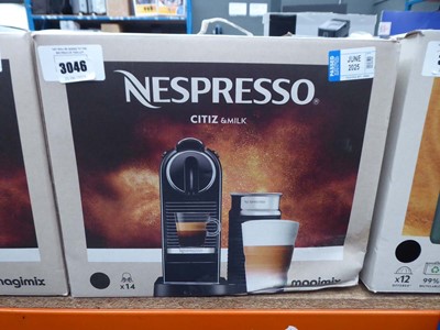 Lot 3046 - Nespresso Citiz and milk MagicMix coffee machine