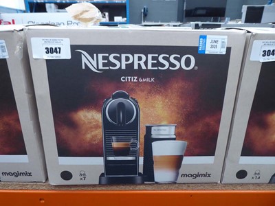 Lot 3047 - Nespresso Citiz and milk MagicMix coffee machine