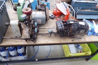 Lot 4657 - AC Current Singer electric transmitter,...