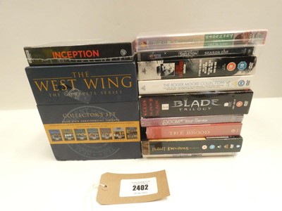 Lot 2402 - Quantity of DVD films and box sets