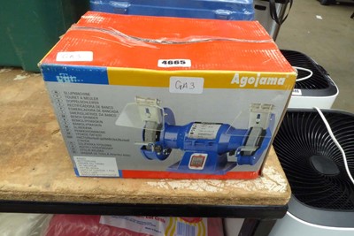 Lot 4665 - Double ended bench grinder, boxed