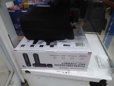Lot 3057 - Sharper Image Power Percussion Pro massage gun...