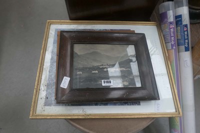 Lot 5169 - Quantity of loose maps and prints plus picture...