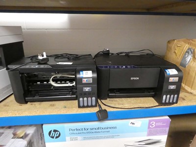 Lot 2155 - 2 unboxed Epson Ecotank printers - ET2862 and...