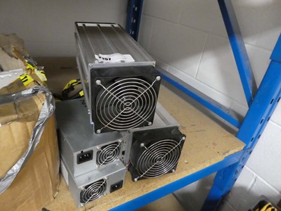 Lot 2157 - Selection of Bitmain crypto miners