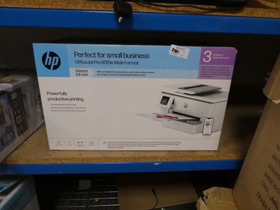 Lot 2161 - Boxed HP Officejet Pro 9720E wide format printer