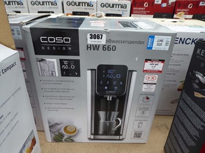 Lot 3067 - Caso Design Hot water dispenser