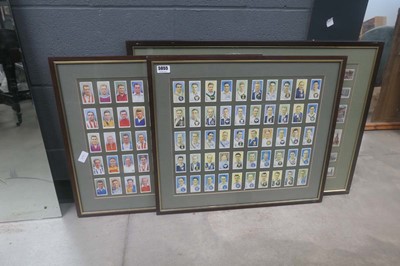 Lot 5055 - 3 sporting and architectural cigarette card...