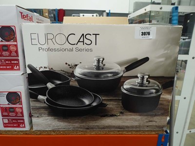 Lot 3076 - Eurocast professional series cookware set