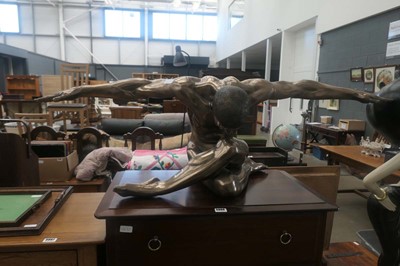 Lot 5068 - Resin nude male figure