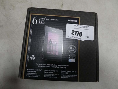 Lot 2170 - Warm up 61E WIFI thermostat boxed