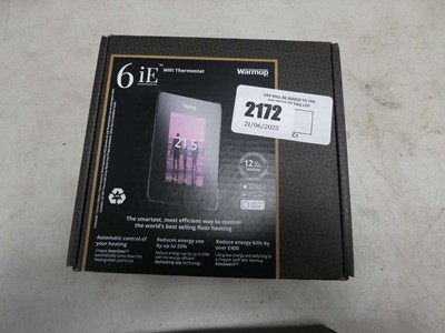 Lot 2172 - Warm up 61E WIFI thermostat boxed