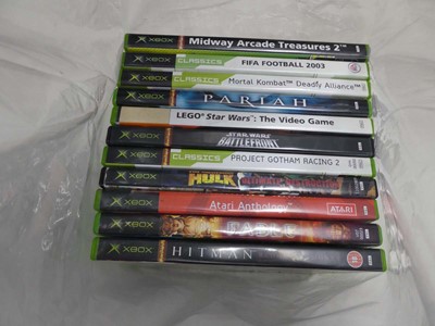 Lot 2173 - Selection of X Box games including Midway RK...