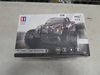 Lot 2174 - Boxed Double E DE-Faster 1 r/c car