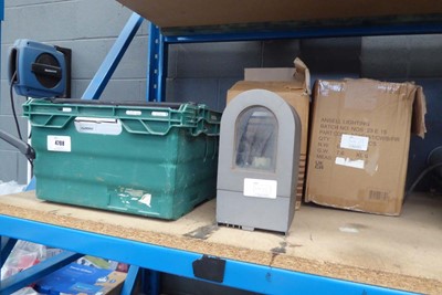 Lot 4708 - 1 box of Ansell lighting, 2 boxes of IGuzzini...