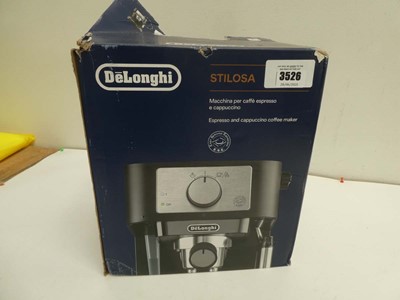 Lot 3526 - DeLonghi Stilosa coffee machine