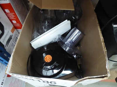 Lot 3083 - Unboxed cameroon food processor with attachments