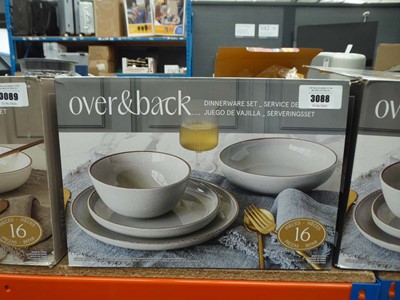Lot 3088 - Over&Back dinnerware set