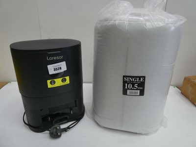 Lot 3528 - Laresar Robot vacuum cleaner dust collection...