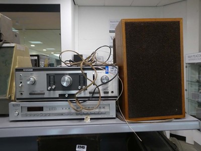 Lot 2223 - Sony solid state recorder, with a Sony FM...