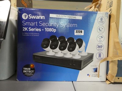 Lot 2228 - Boxed Swann smart security system H1080B 4HD...