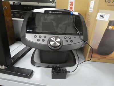 Lot 2183 - WIFI bluetooth karaoke singing machine with 2...