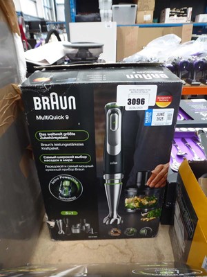 Lot 3096 - Braun multiquick 9 hand whisk
