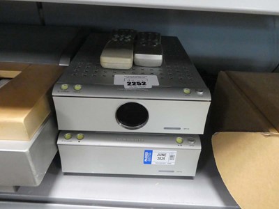 Lot 2252 - Mirantz SR110 amp receiver and a Mirantz CE110...