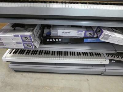 Lot 2254 - Selection of various Sanos TV wall mounts