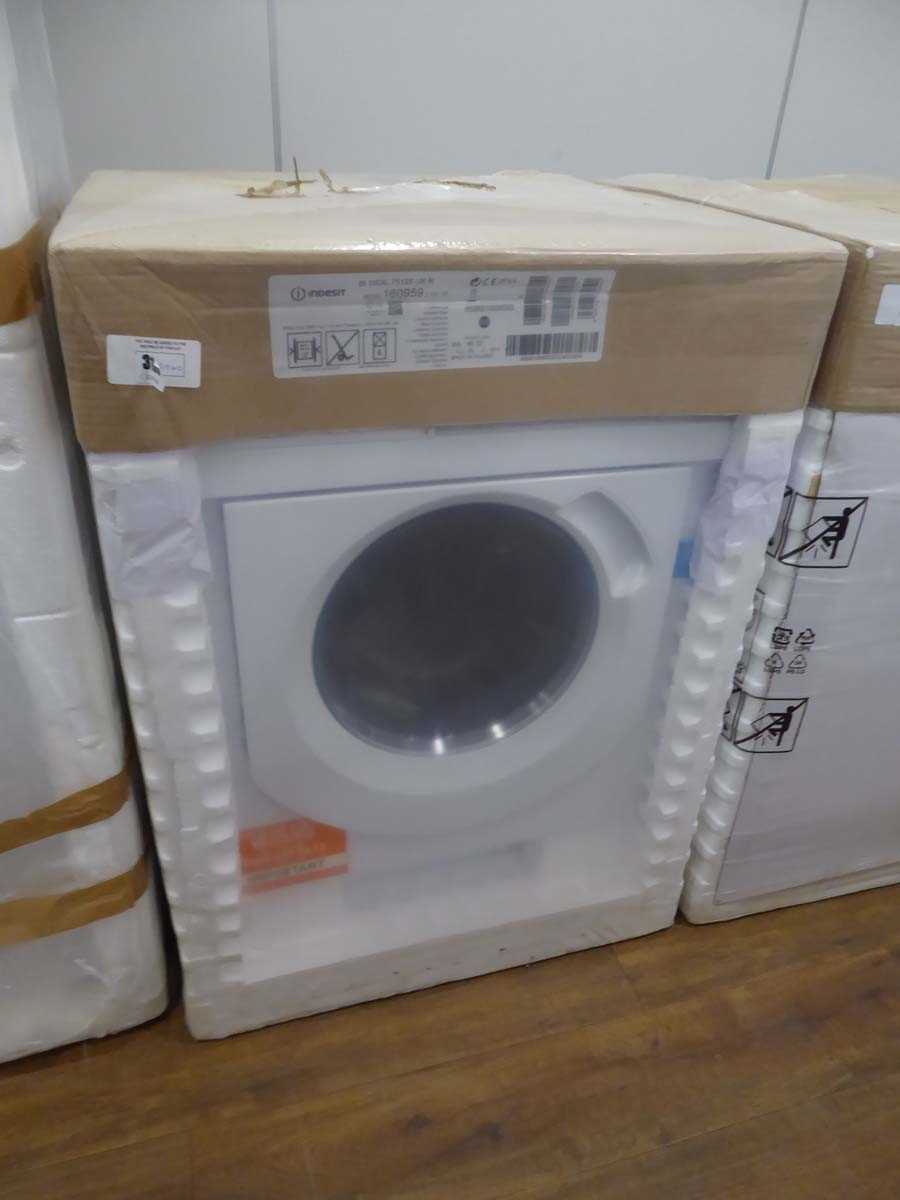 Lot 3199 - Indesit Washer dryer model BI WDIL 75125UKN