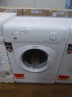 Lot 3204 - Hotpoint 8kg dryer model TVHM80CP