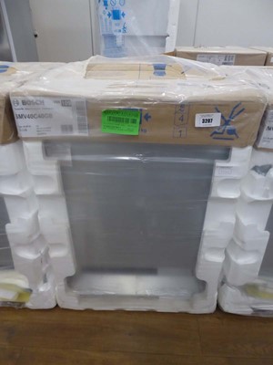 Lot 3207 - Bosch fully integrated dishwasher model...