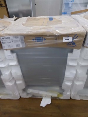 Lot 3208 - Bosch fully integrated dishwasher model...