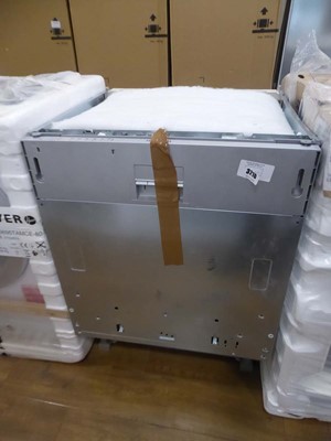 Lot 3210 - Hotpoint fully integrated dishwasher model...