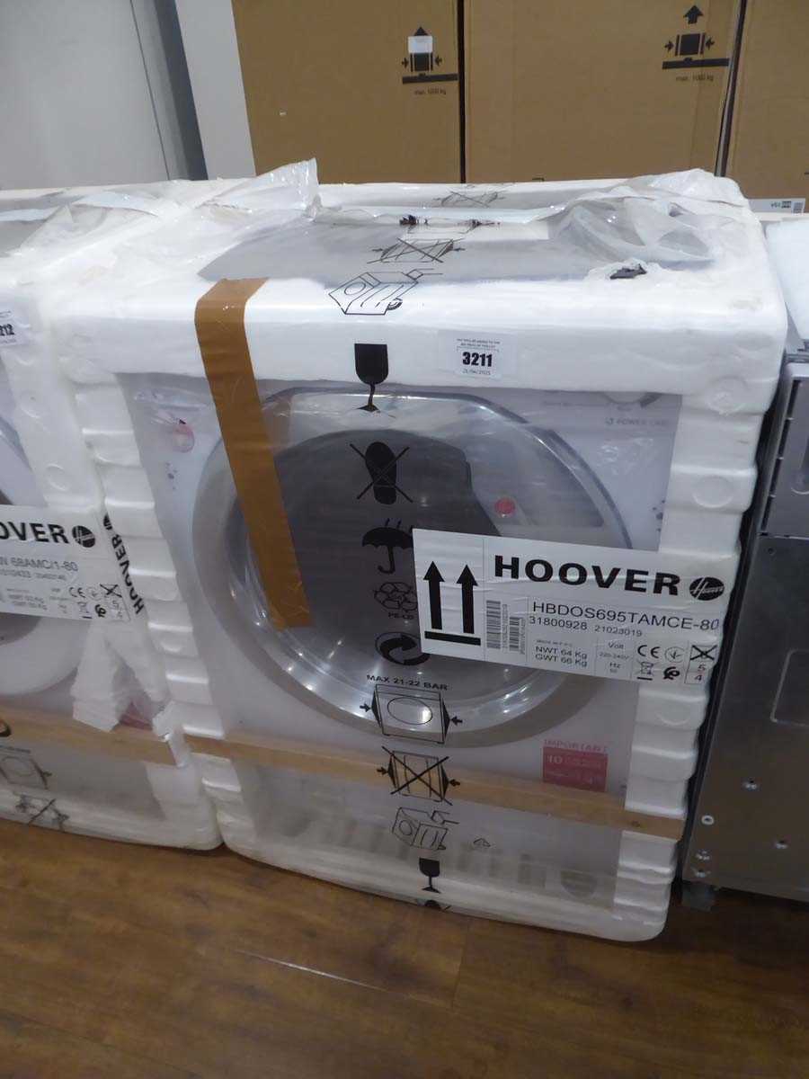 Lot 3211 - Hoover 8kg washing machine model HBDOS695TAMCE/80