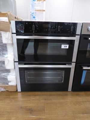Lot 3218 - Neff double door built in oven