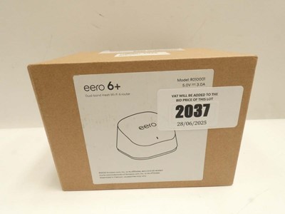 Lot 2037 - *Sealed* Eero 6+ dual-band WiFi 6 router