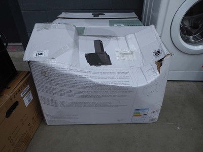 Lot 3243 - 60cm angled cooker hood