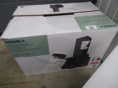 Lot 3244 - 60cm angled cooker hood