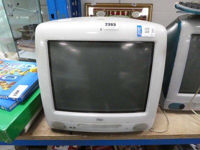 Lot 2303 - Apple iMac in Clear Grey, model number: M5521,...