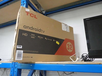 Lot 2280 - 32 inch TLC android TV, boxed