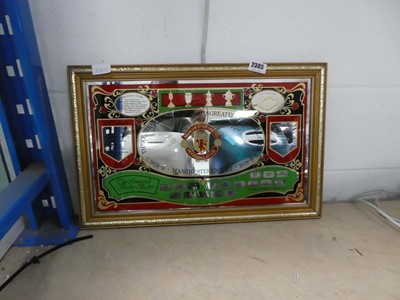 Lot 2305 - Decorative framed mirror, commemorating the...