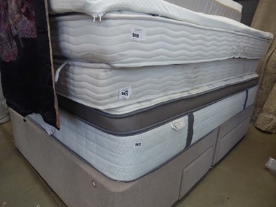 Lot 5471 - 4ft6 Dormeo memory foam mattress