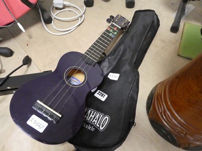 Lot 2291 - Mahalo ukulele in a case