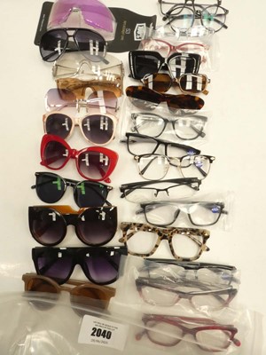 Lot 2040 - Quantity of sunglasses and eyewear