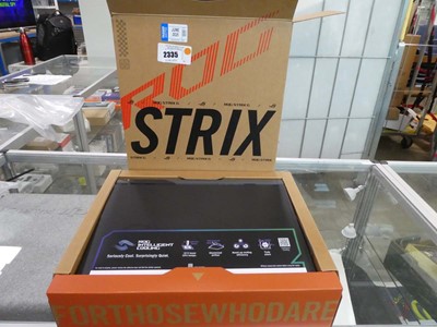 Lot 2335 - ROG Strix G laptop, model number: G614J, with...