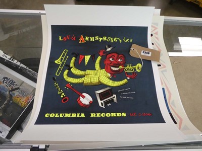 Lot 2349 - Selection of album art prints of Jim Flora ltd...