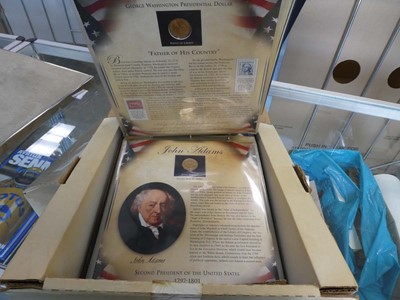 Lot 2358 - United States Presidents coin collection